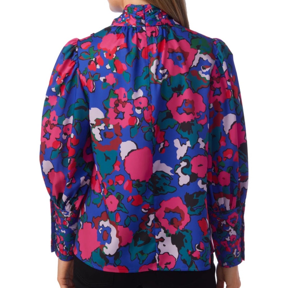 CROSBY BY MOLLIE BURCH Floral Blouse (L)
